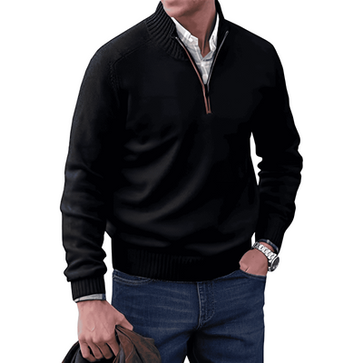 James™ | Eleganter Pullover mit Reissverschluss