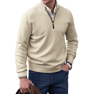 James™ | Eleganter Pullover mit Reissverschluss