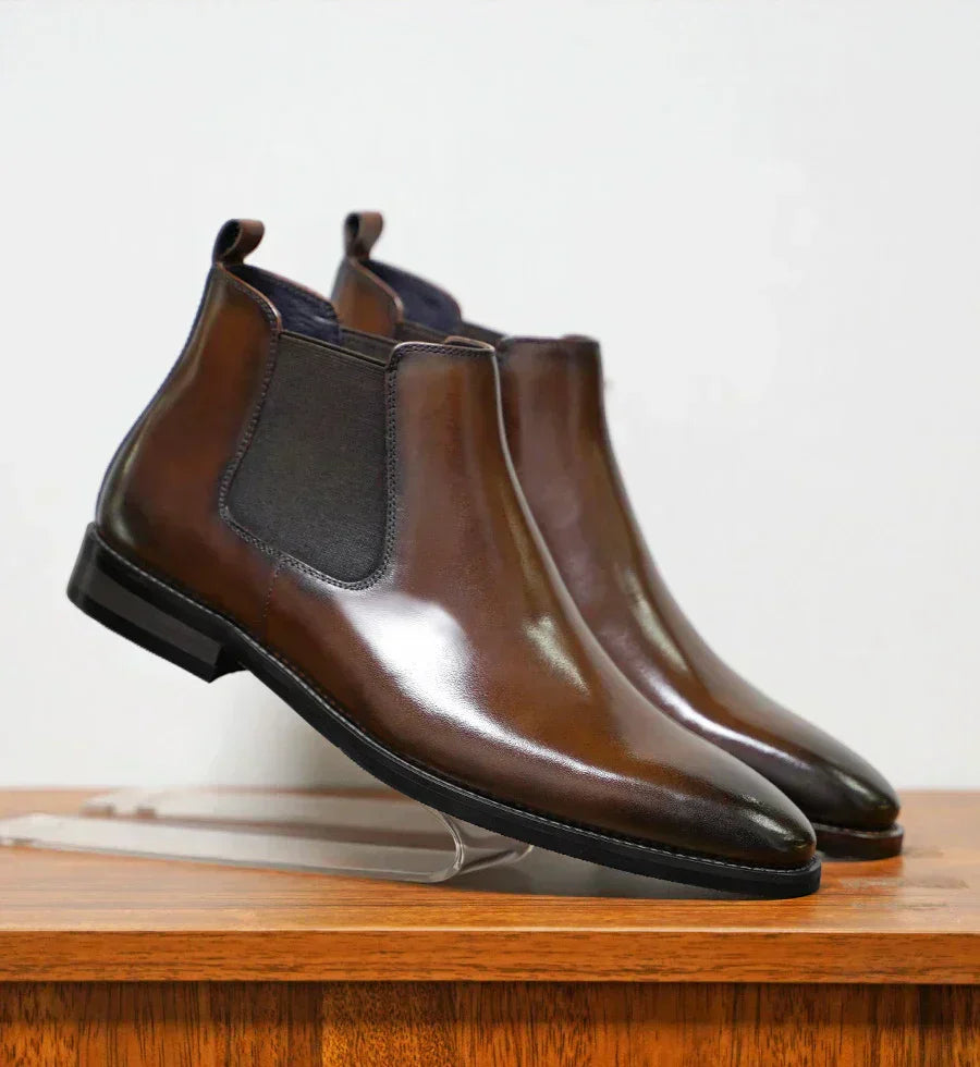 Elian™ | Chelsea-Stiefeletten aus Leder