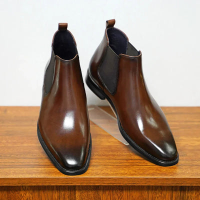 Elian™ | Chelsea-Stiefeletten aus Leder