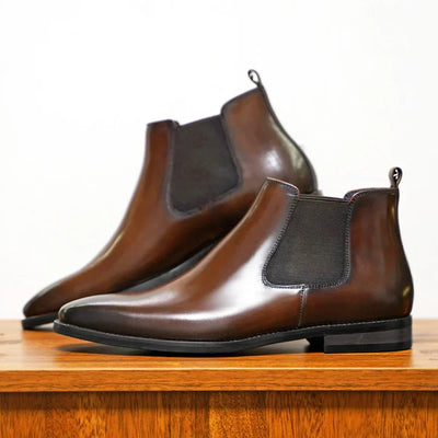 Elian™ | Chelsea-Stiefeletten aus Leder