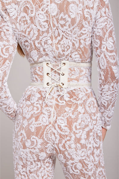 Valentina™ | Eleganter Spitzen-Jumpsuit