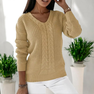 Olivia™ | Skandinavischer Strickpullover