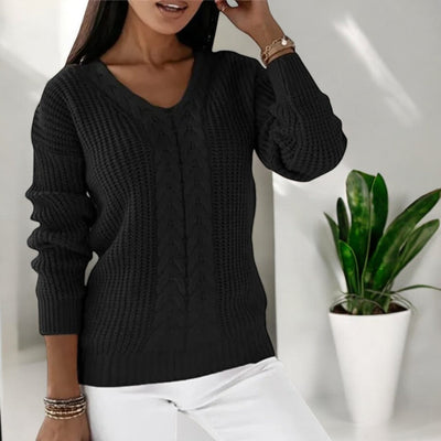 Olivia™ | Skandinavischer Strickpullover