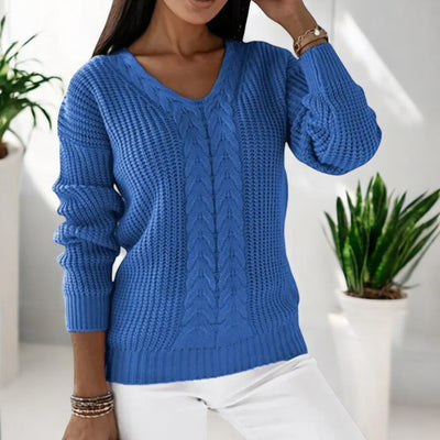 Olivia™ | Skandinavischer Strickpullover