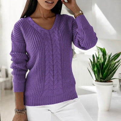 Olivia™ | Skandinavischer Strickpullover